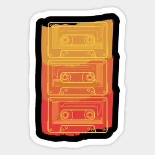 Summer Time Music Memories Sticker